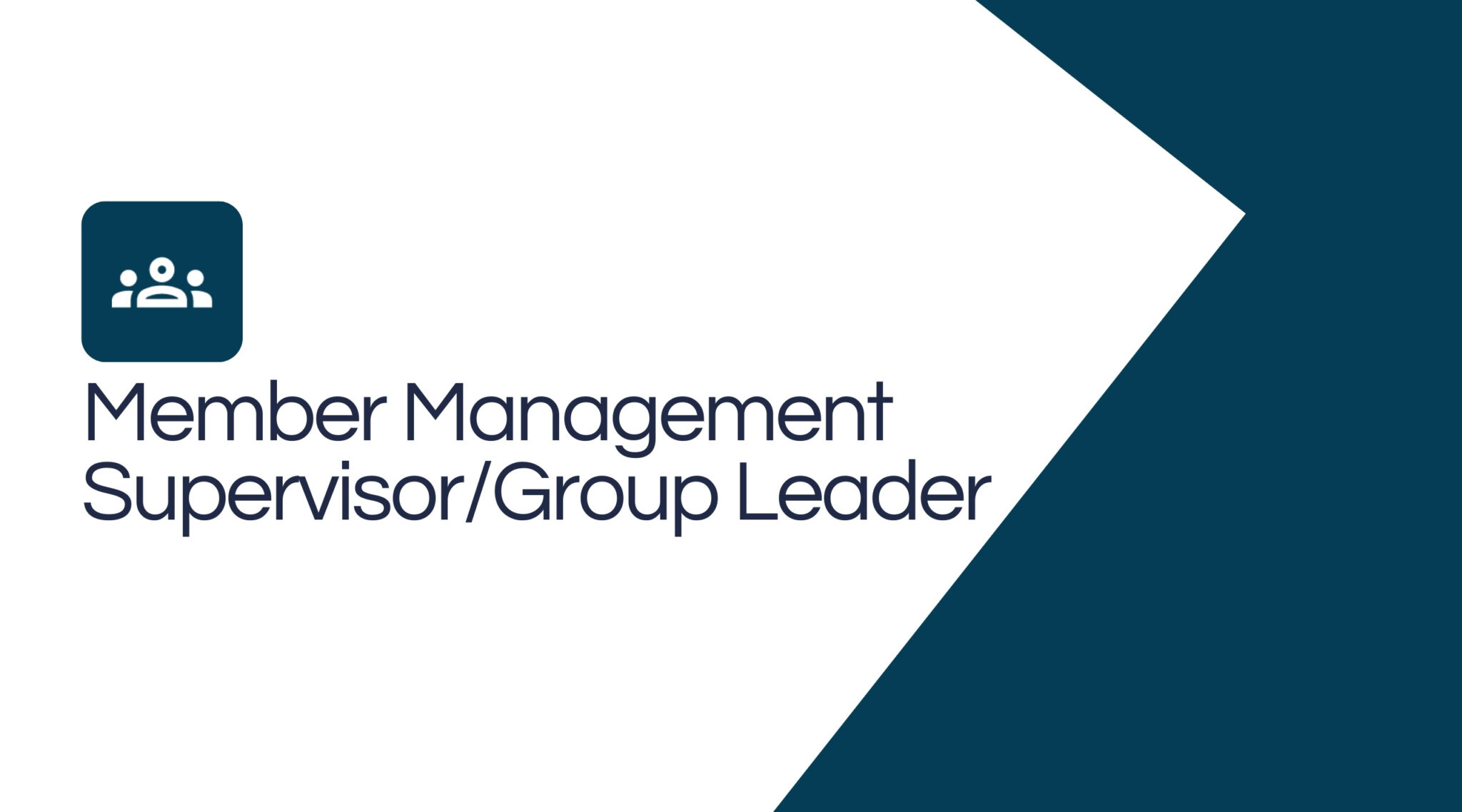 Member Management Supervisor DM Zealifi Academy Centre