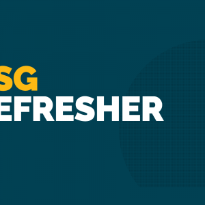 RSG Refresher
