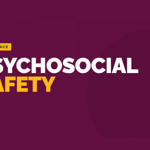 Psychosocial Safety in the Workplace
